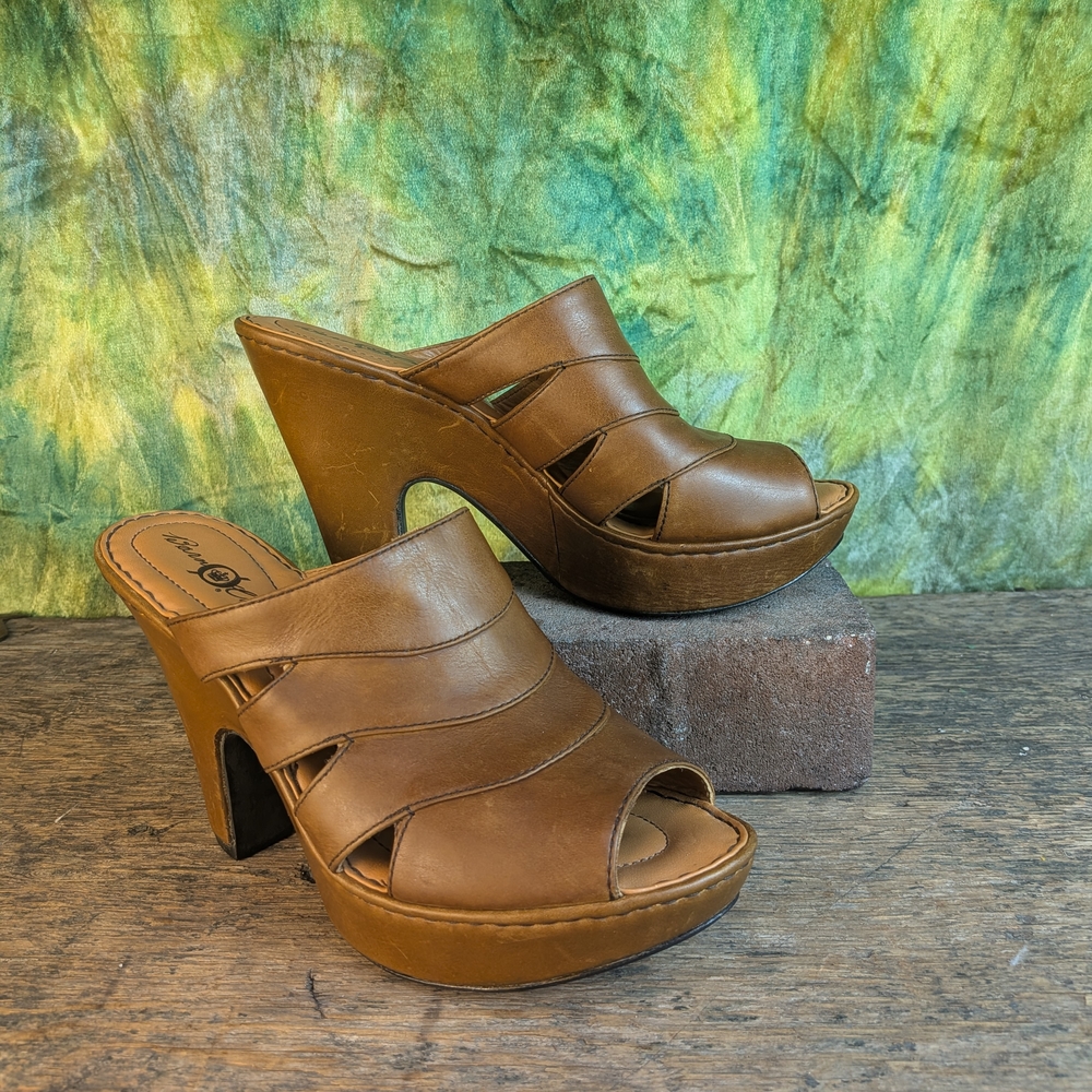Born Crown Platform Wedge Sandals